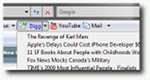 Yahoo! Toolbar RSS Buttons